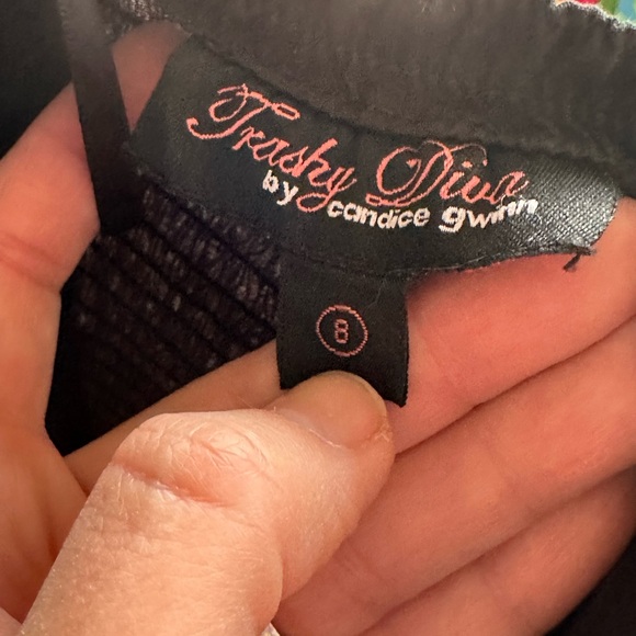 Trashy Diva Black Tux Ruby Middy - Picture 5 of 7